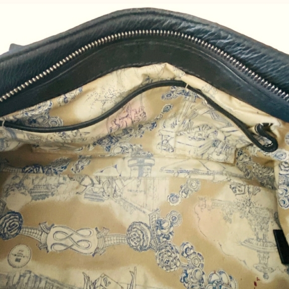 LANCEL PARIS Bag Black Leather Bag - Picture 6 of 7